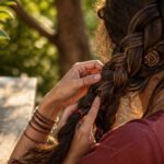 Various trendy braided hairstyles displayed for 2026.