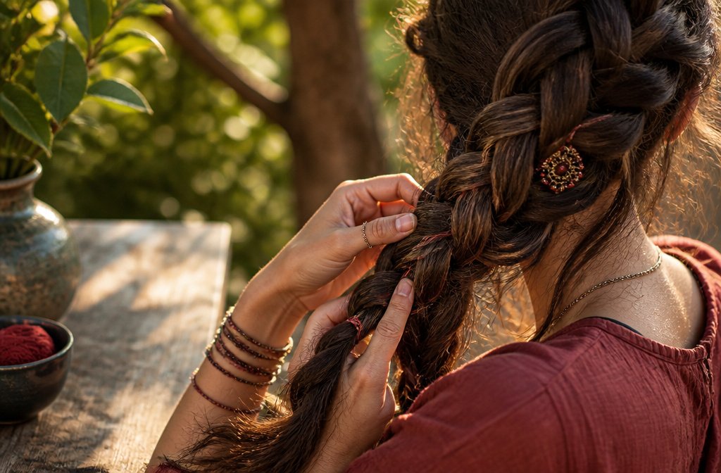 Various trendy braided hairstyles displayed for 2026.